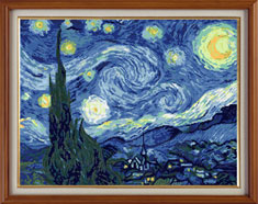X-118, Starry night, V. van Gogh