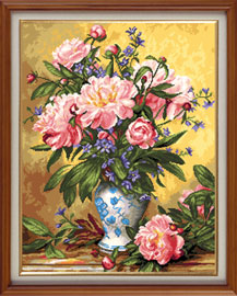 X-921, Vase with Peonies