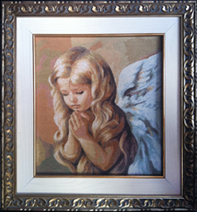 Кат. № 1407, Гоблен " Ангелче 4 "